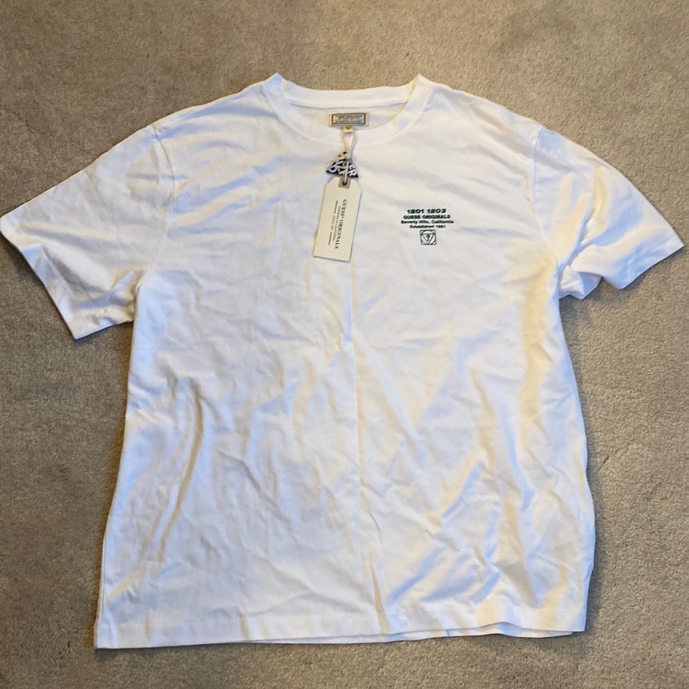 GUESS ORIGINALS Oversized Question Tee